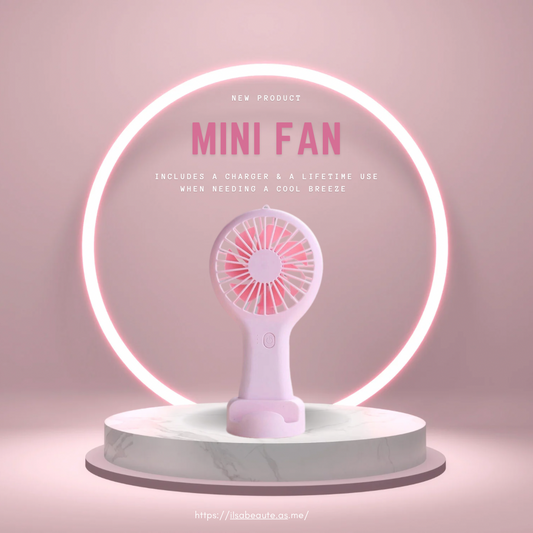Mini Fan for Lash Extensions